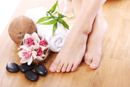 Fußreflexzonen-Massage